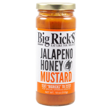 Big Rick's Big Rick's Jalapeño Honey Mustard BBQ Sauce 18oz