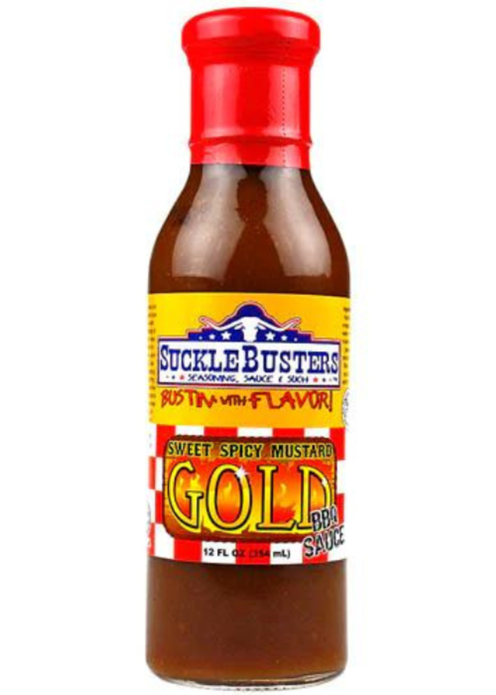 SuckleBusters SuckleBusters Sweet Spicy Mustard Gold BBQ Sauce 12oz