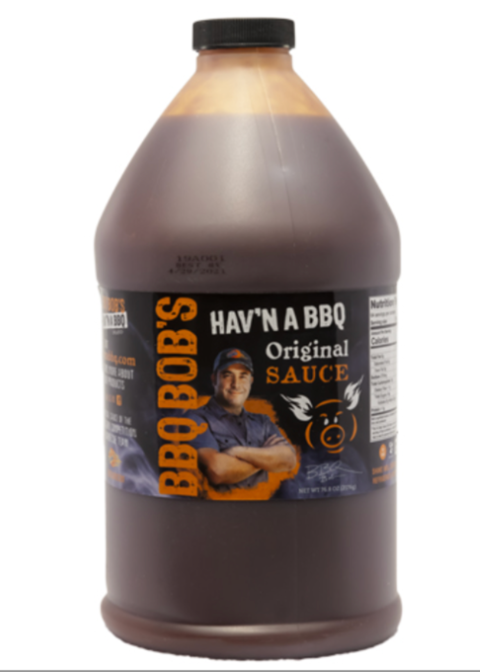 BBQ Bob's BBQ Bob's Hav'n a NEW BBQ Sauce ½ Gallon