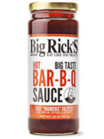 Big Rick's Big Rick's Hot BBQ Sauce 20oz