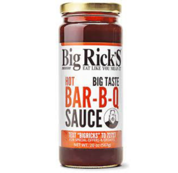 Big Rick's Big Rick's Hot BBQ Sauce 20oz