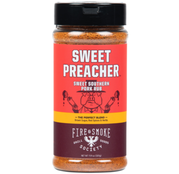 Fire&Smoke Fire&Smoke Sweet Preacher Sweet Southern Pork Rub 11.9 oz