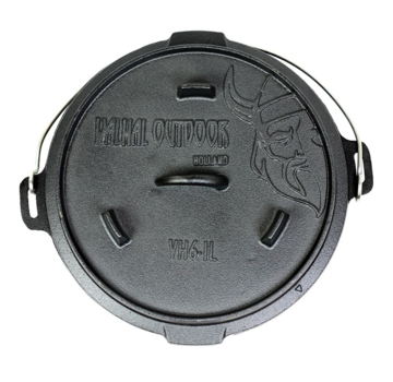 Valhal Valhal Outdoor Dutch Oven 6.1 liters with legs