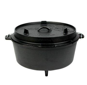 Valhal Valhal Outdoor Dutch Oven 12 liters with legs