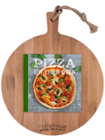 Vuur & Rook Vuur&Rook Puur Hout Serveerplank Rond 35cm + Pizza uit eigen Oven