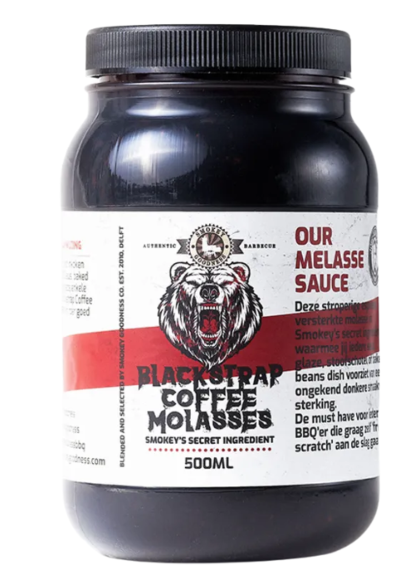 Smokey Goodness Smokey Goodness Blackstrap Coffee Molasses BBQ Saus 500 ml