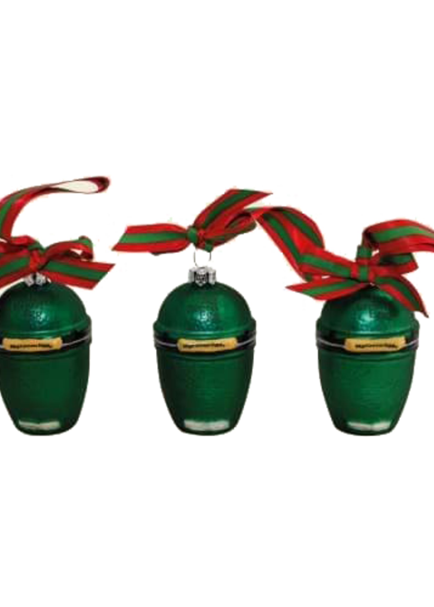 Big Green Egg Big Green Egg Mini Christmas Ornaments 3 pcs