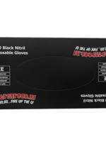 Vuur & Rook Vuur&Rook Nitrile Gloves Xtra Strong Black 100 pieces Large