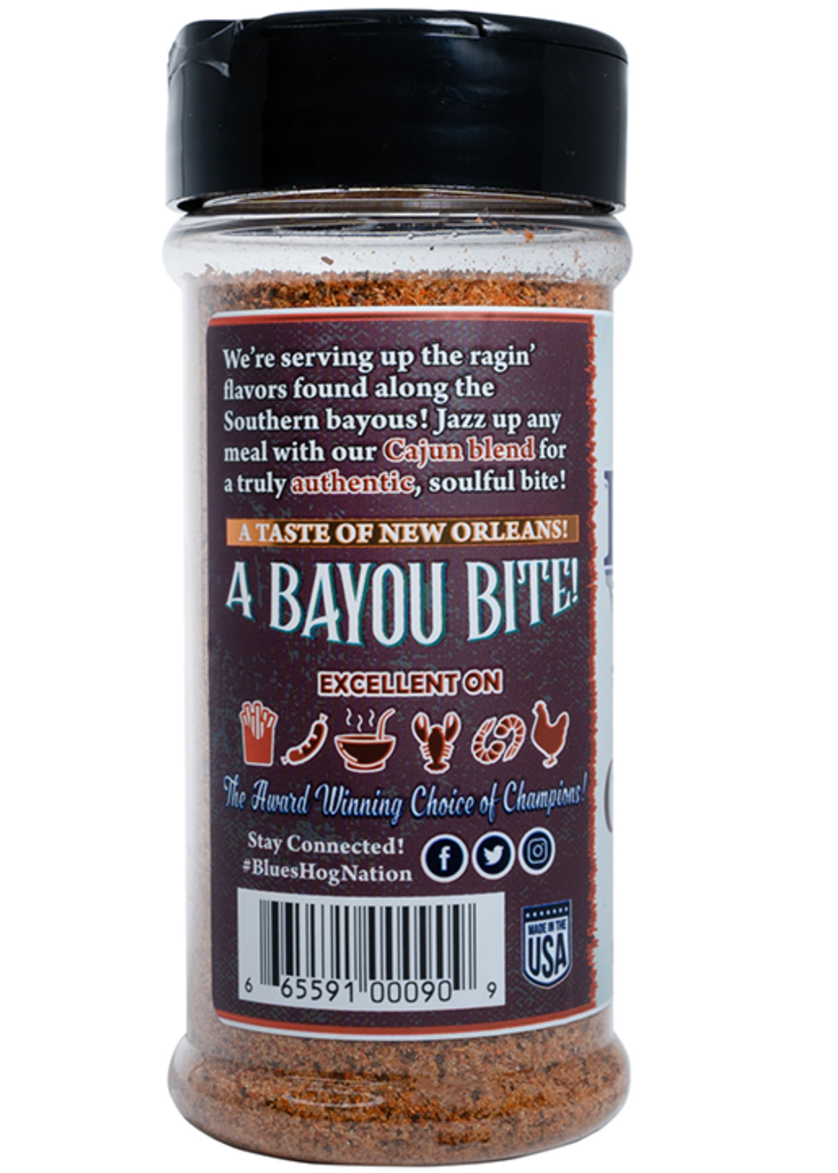 Blues Hog Blues Hog Cajun Bayou Seasoning 6.5 oz