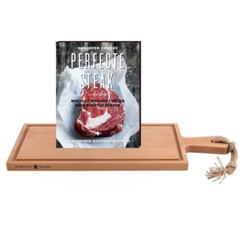 Vuur&Rook Steak board 49 cm + The Perfect Steak Book