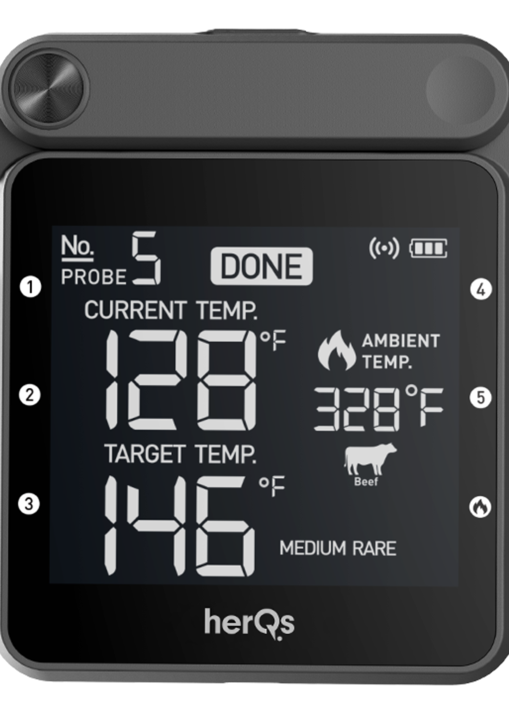 HerQs HerQs Professional Thermometer