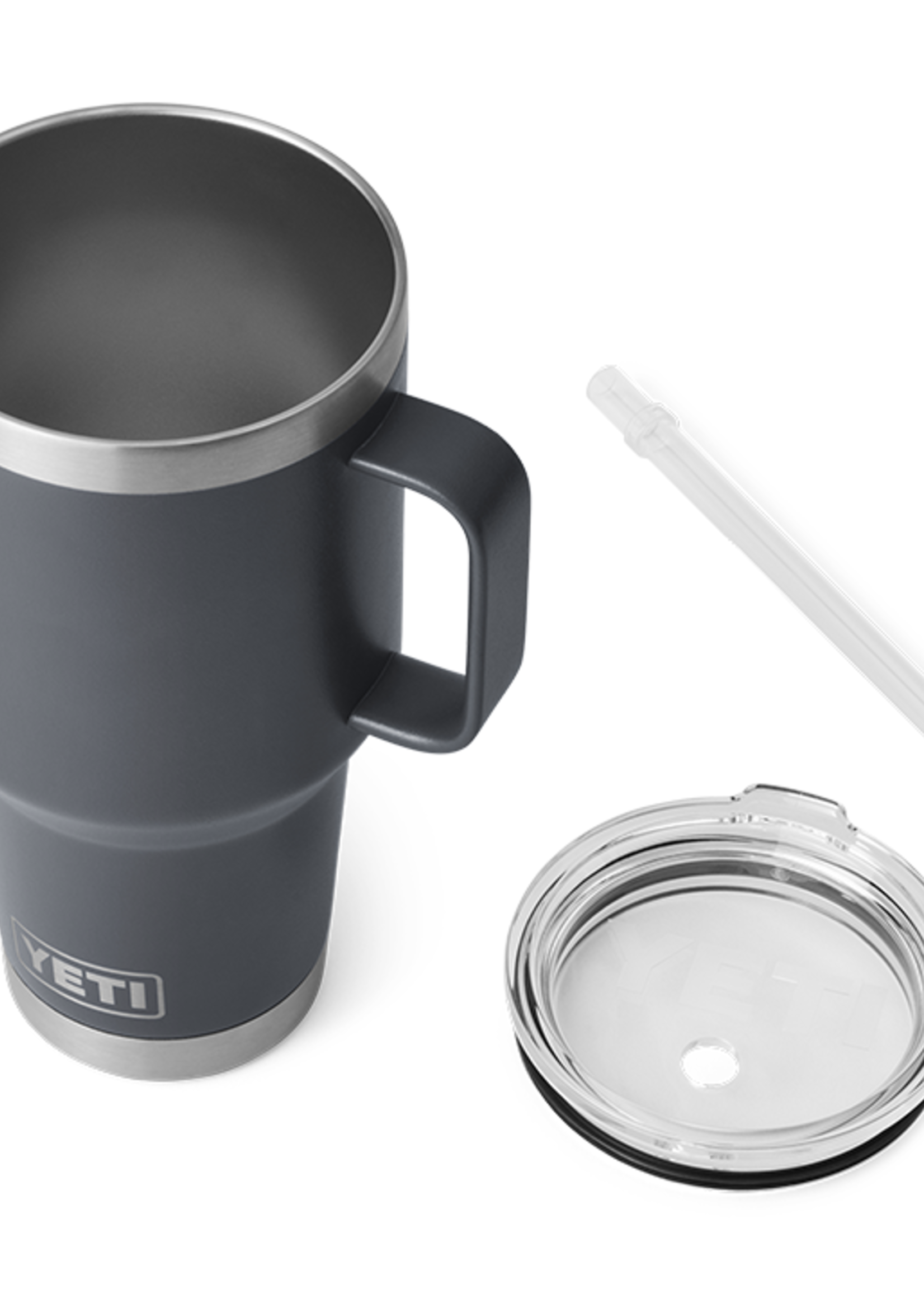 YETI Yeti Rambler Straw Mug 35 oz Charcoal