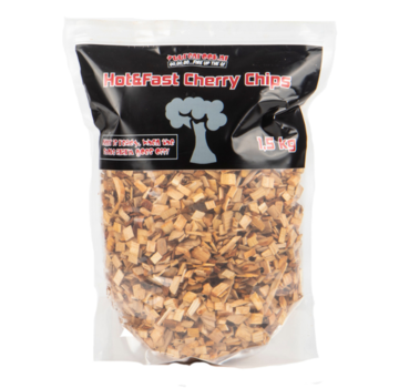 Vuur&Rook Vuur&Rook Hot&Fast Cherry Chips 1.5 kg