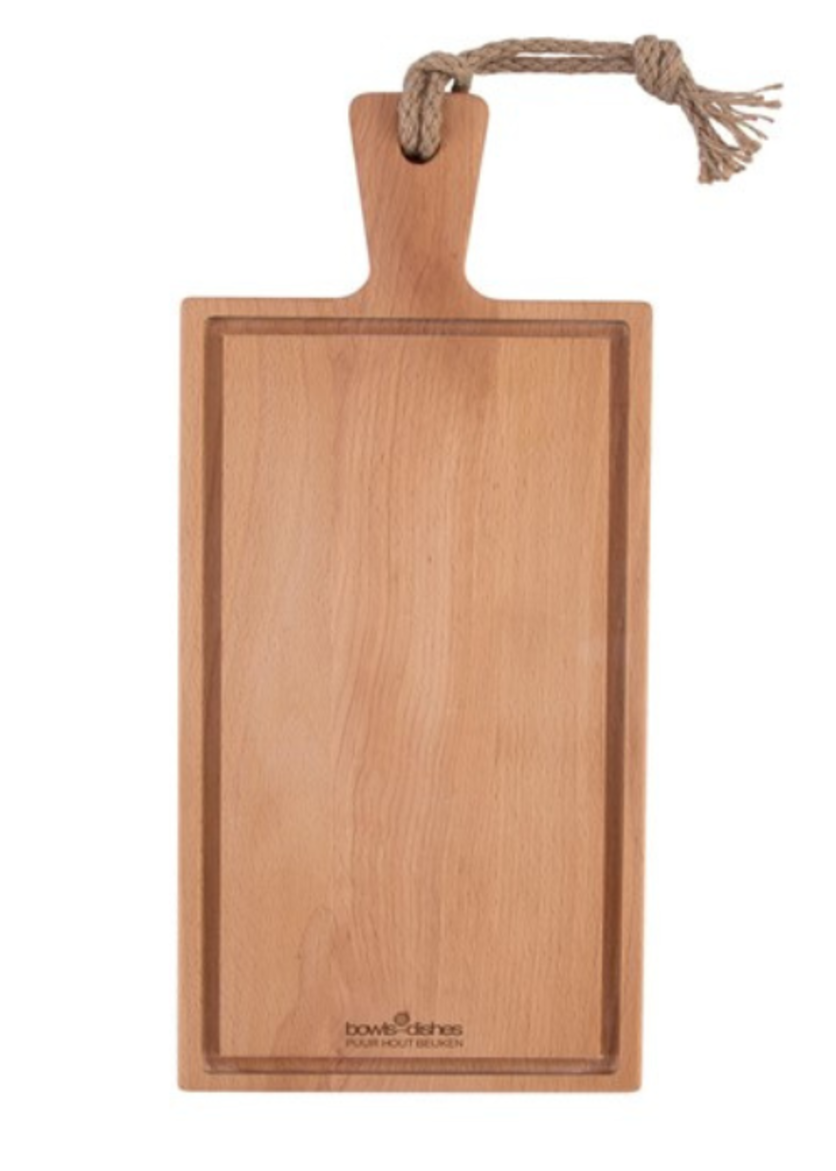 Pure Wood Beech Steak Board 40 x 23 x 1.5 cm