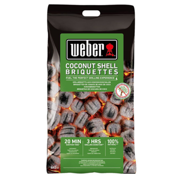 Weber Weber Kokosbriketten Pillow Shape 8 kg