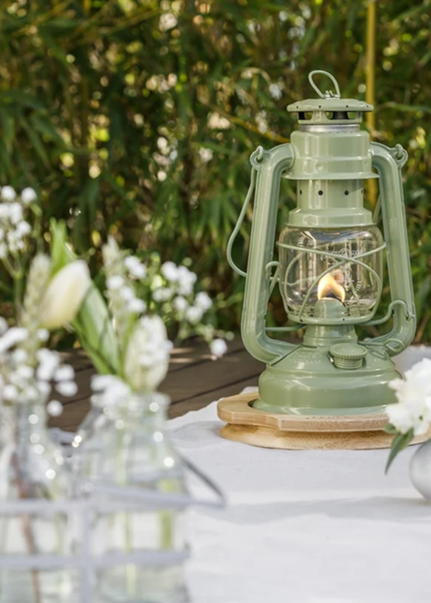 Feuerhand Original Feuerhand Storm Lantern Sage Green