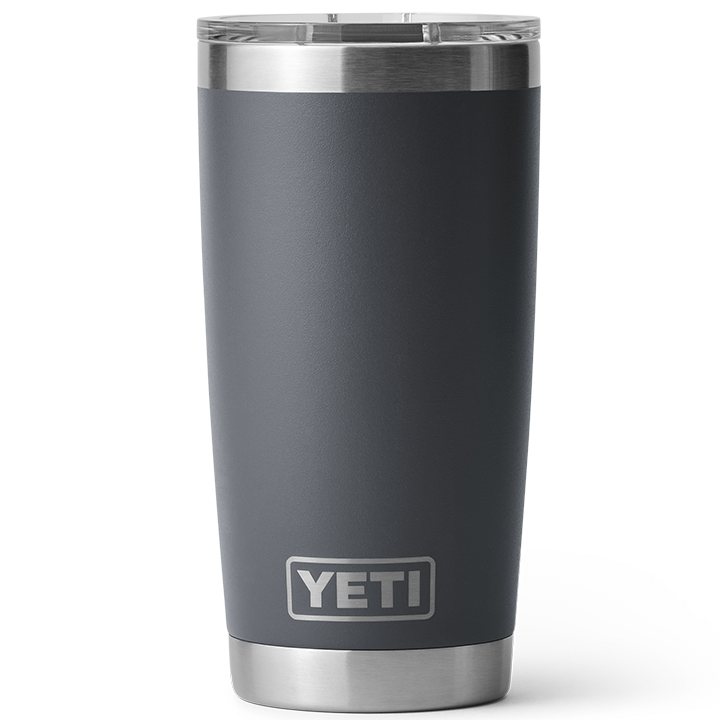 Yeti Rambler Tumbler 20 oz Charcoal Vuur & Rook