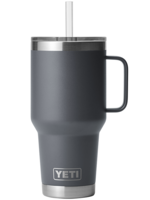 YETI Yeti Rambler Straw Mug 35 oz Charcoal