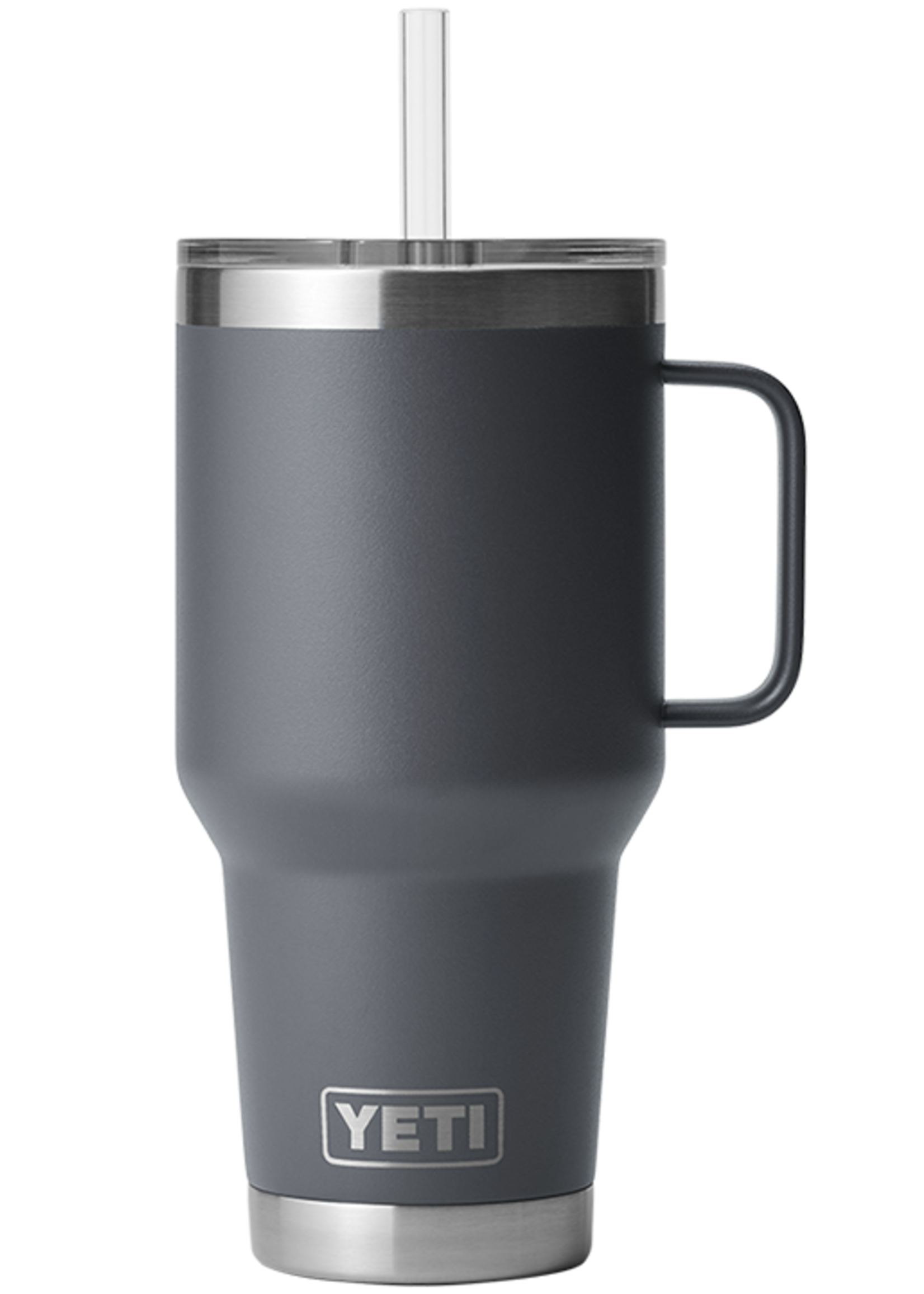 YETI Yeti Rambler Straw Mug 35 oz Charcoal