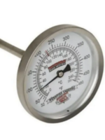 Turnpike Smokers Turnpike Smokers RVS Thermometer 100mm