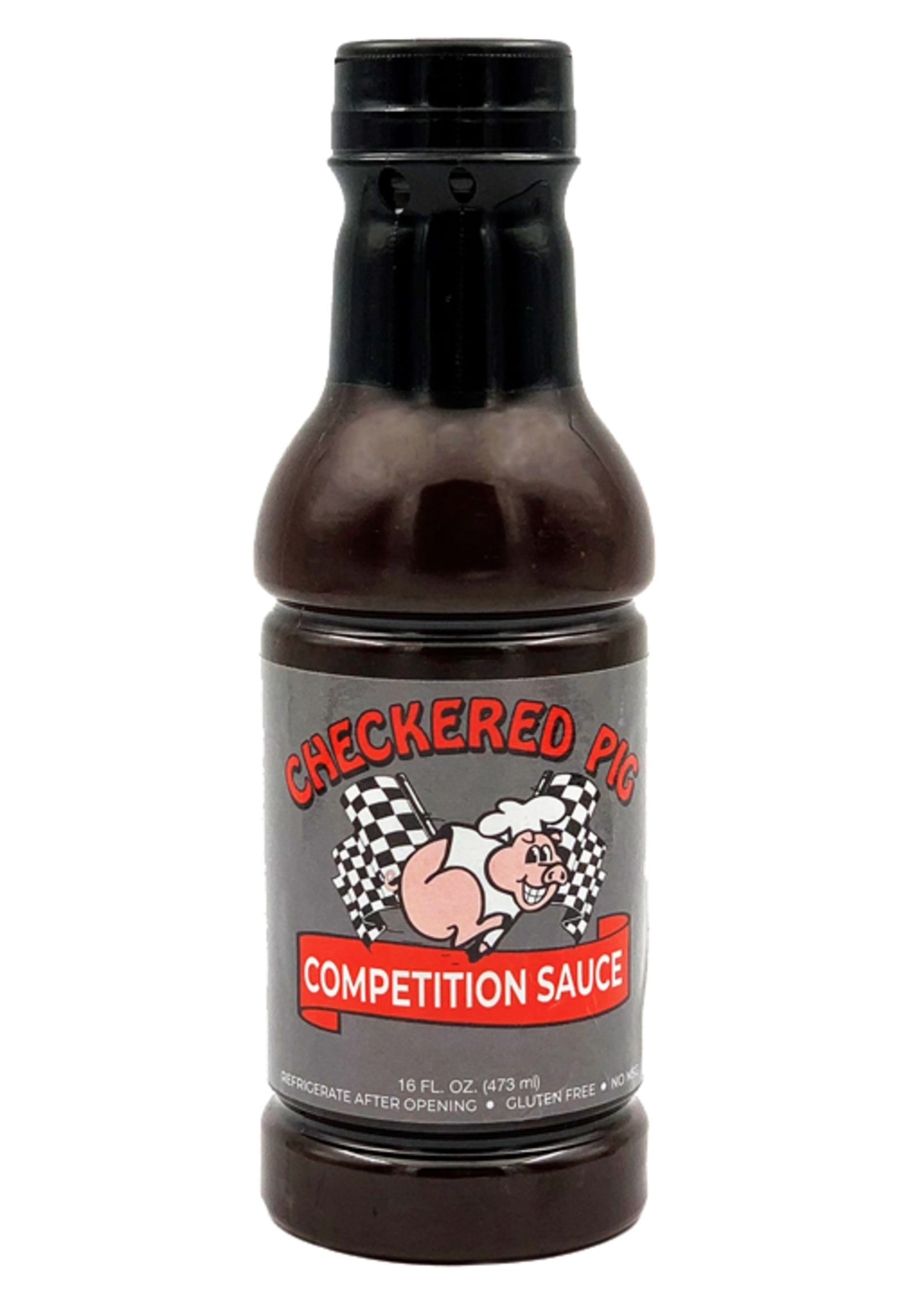 Heath Riles Checkered Pig Competition BBQ Sauce 16 oz