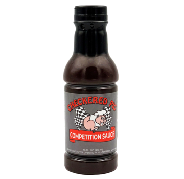 Heath Riles Checkered Pig Competition BBQ Sauce 16 oz