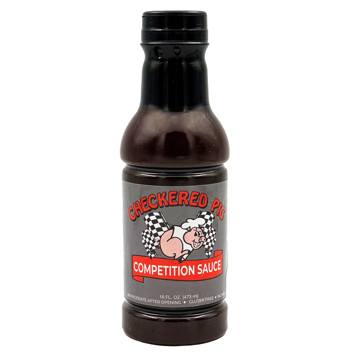 Checkered Pig Competition BBQ Sauce 16 oz Vuur & Rook
