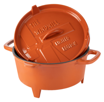 The Windmill Cast Iron The Windmill Premium Dutch Oven 4,5 quarts Limited Edition Geëmailleerd