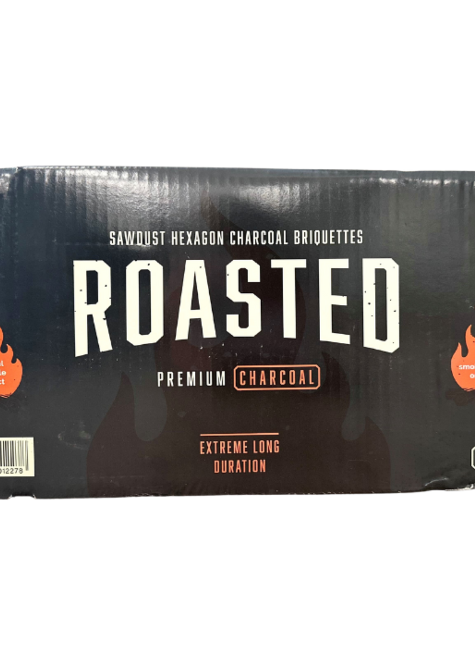 Roasted Sawdust Hexagon Charcoal Briquettes Tubes 10 kg