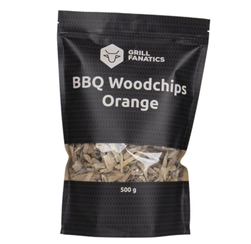 Grill Fanatics Grill Fanatics BBQ Wood Chips Orange 500 Gramm