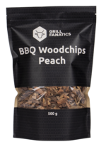 Grill Fanatics Grill Fanatics BBQ Wood Chips Peach 500 gram