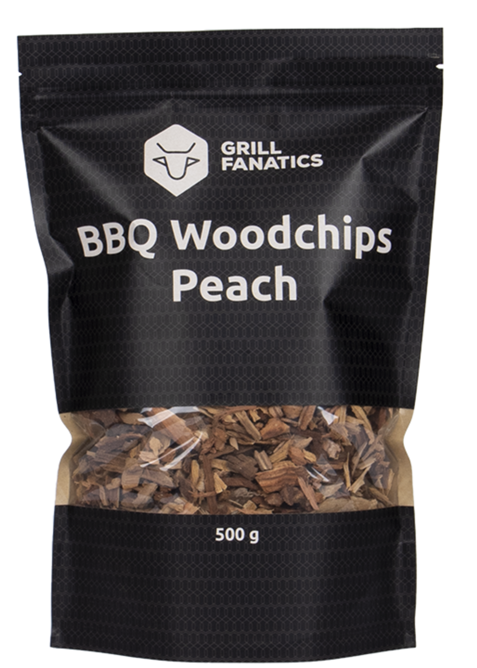 Grill Fanatics Grill Fanatics BBQ Wood Chips Peach 500 grams