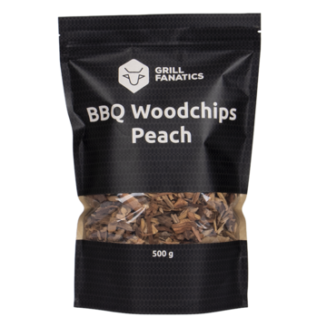Grill Fanatics Grill Fanatics BBQ Wood Chips Peach 500 grams