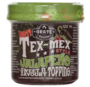 Grate Goods Grate Goods Tex-Mex Style Jalapeno Topping 120 ml