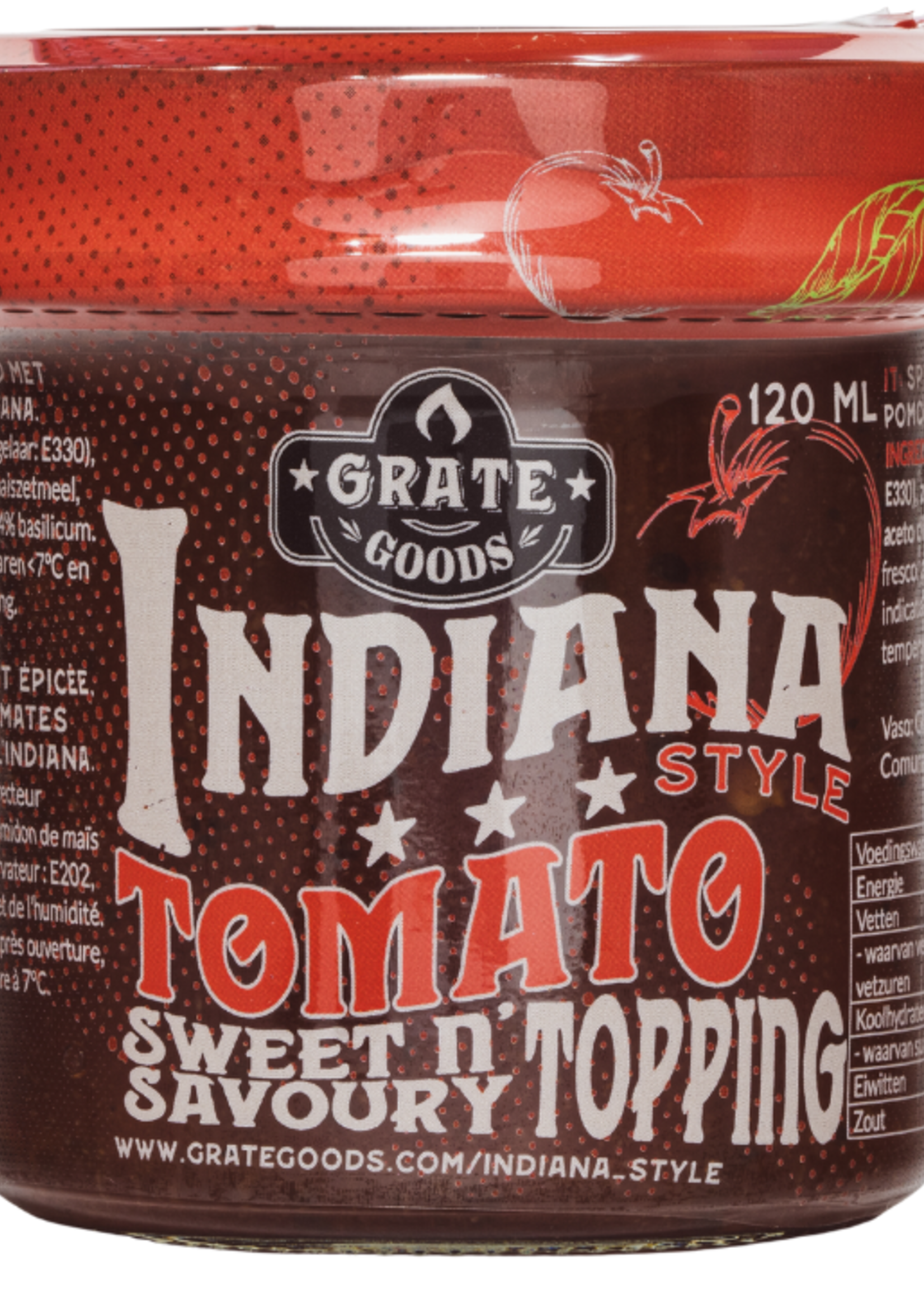 Grate Goods Grate Goods Indiana Style Tomato Topping 120 ml