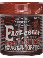 Grate Goods Grate Goods East-Coast Style Bacon & Onion Topping 120 ml