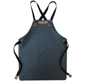 Xapron Xapron Leather Kids Apron Bovine Black