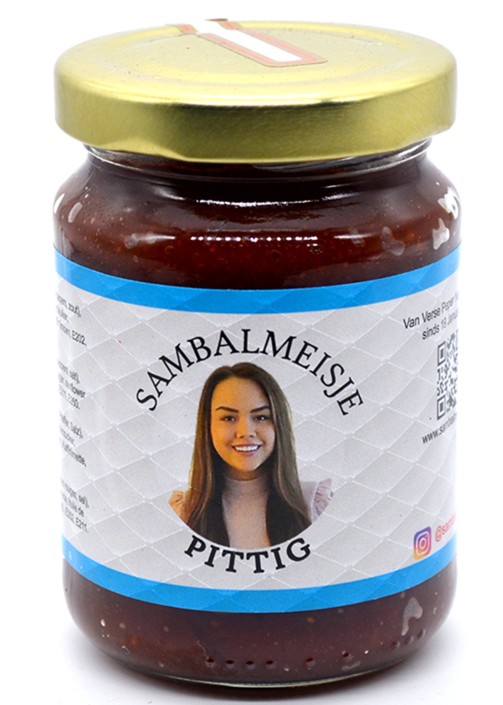 Sambalmeisje Sambalmeisje Sambal Spicy 200 grams