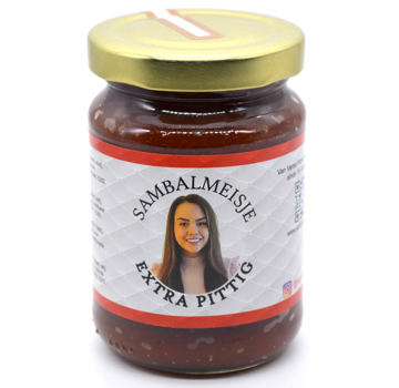 Sambalmeisje Sambalmeisje Sambal Extra Pittig 200 gram