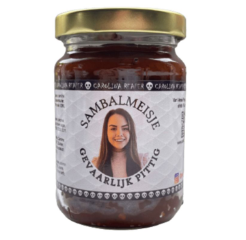 Sambalmeisje Sambalmeisje Sambal Gevaarlijk Pittig 200 gram