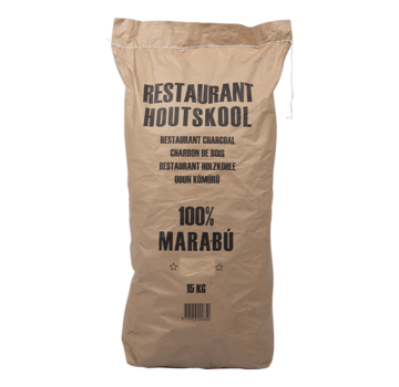 Dammers Dammers Marabu Restaurant Houtskool 15 kg