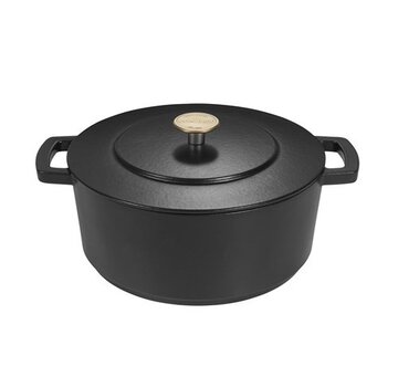 Combekk Combekk Original Dutch Oven Recycled Cast Iron 28 cm Black