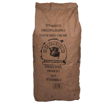 Black Ranch Black Ranch Acacia South Africa Black Wattle Charcoal 15 kg