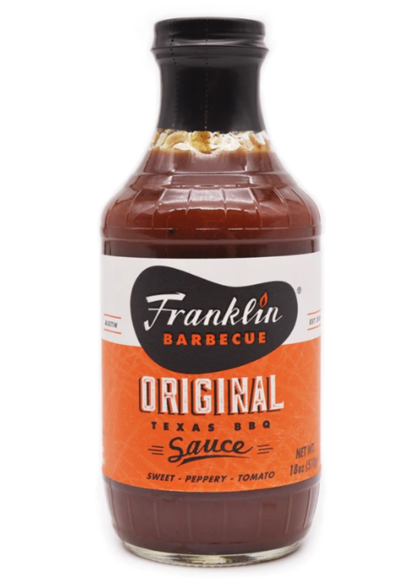 Franklin BBQ Franklin Original Barbecue Texas BBQ Sauce 18 oz