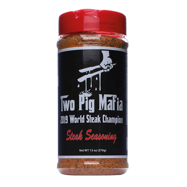 SuckleBusters 2 Pig Mafia Steak Seasoning 13 oz Vuur & Rook
