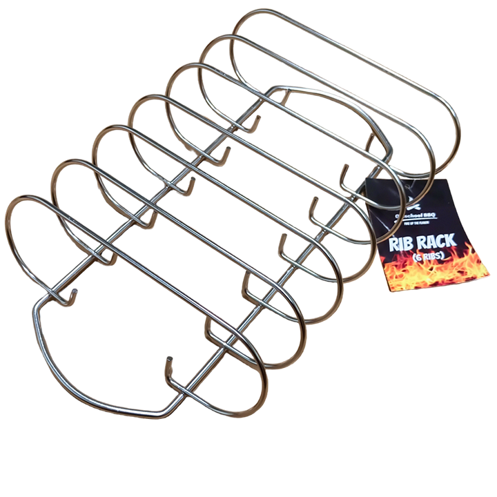 Old school BBQ Rib Rack - Vuur & Rook