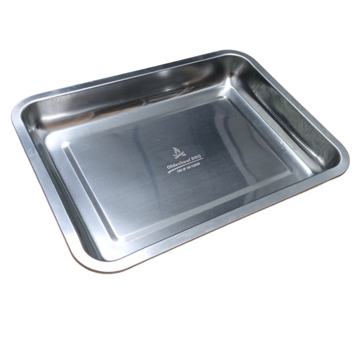 Oldschool Oldschool BBQ Stainless Steel BBQ Dish Large 39.5 x 29.5 cm