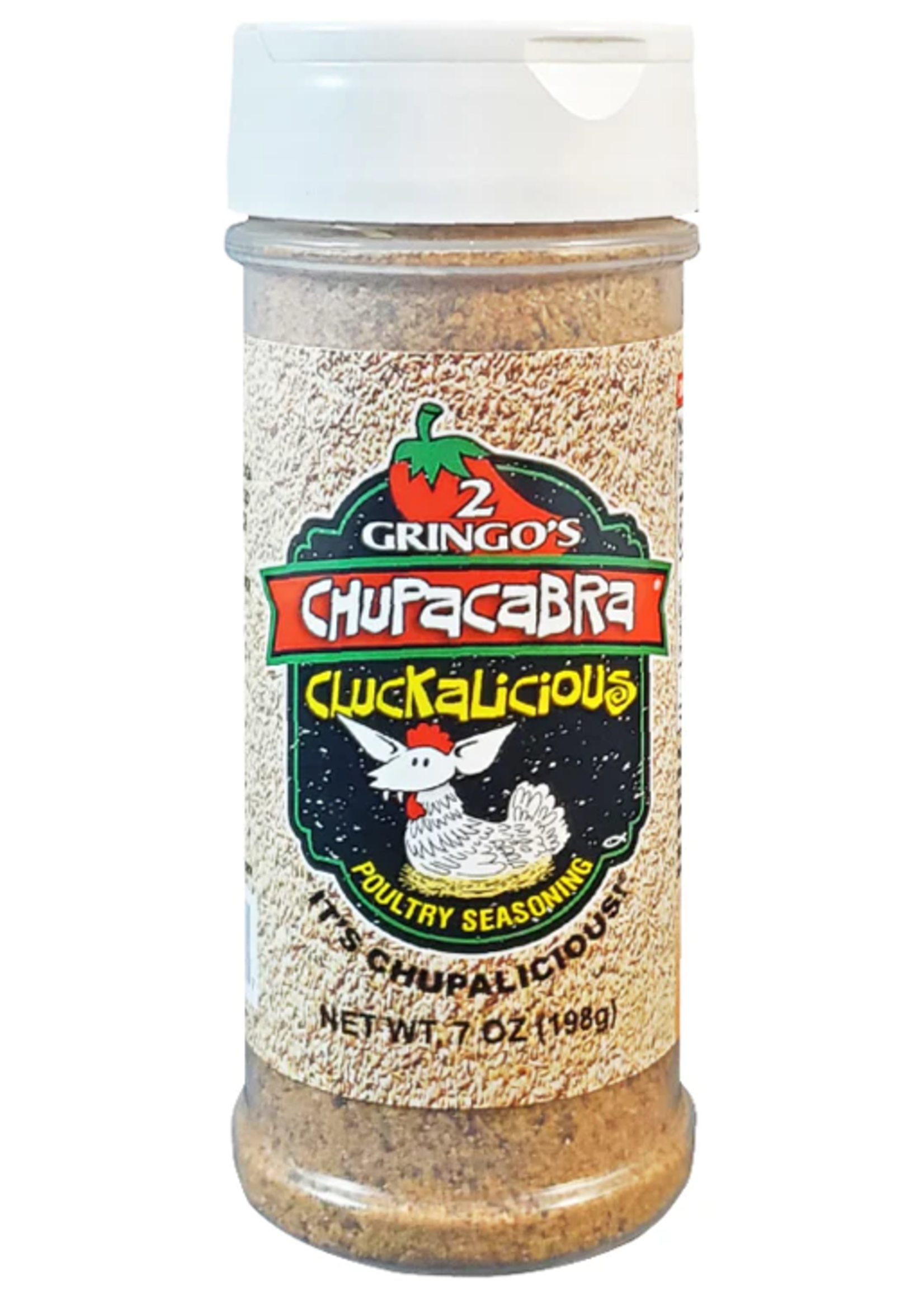 Chupacabra 2 Gringos Chupacabra 'Cluckalicious' Chicken Rub 7 oz