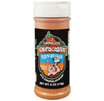 Chupacabra 2 Gringos Chupacabra Ribnoxious BBQ Rub 6 oz