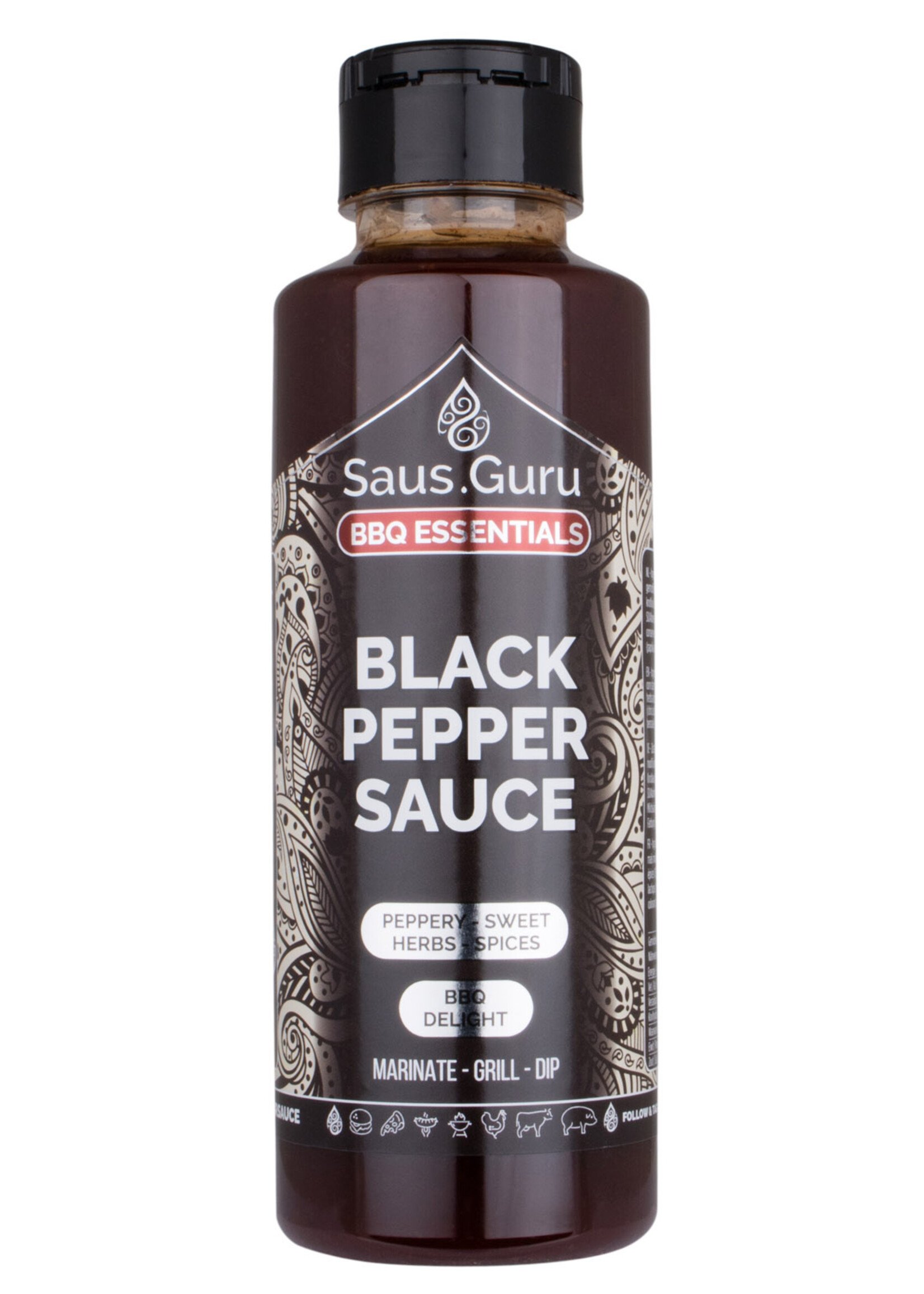 Saus.Guru Saus.Guru Black Pepper BBQ Sauce 500 ml